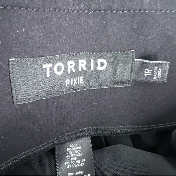 Torrid Pixie Skinny Studio Luxe Ponte High-Rise Pant Size 1x - Picture 11 of 13